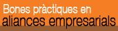 banner d'acc�s al Manual de bones pr�ctiques en aliances empresarials