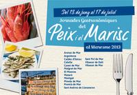 fulletó de les jornades gastronòmiques del Peix i el Marisc 2013 fulletó de les jornades gastronòmiques del Peix i el Marisc 2013