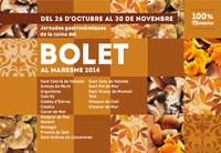 programa jornades gastronòmiques del bolet 2014 programa jornades gastronòmiques del bolet 2014