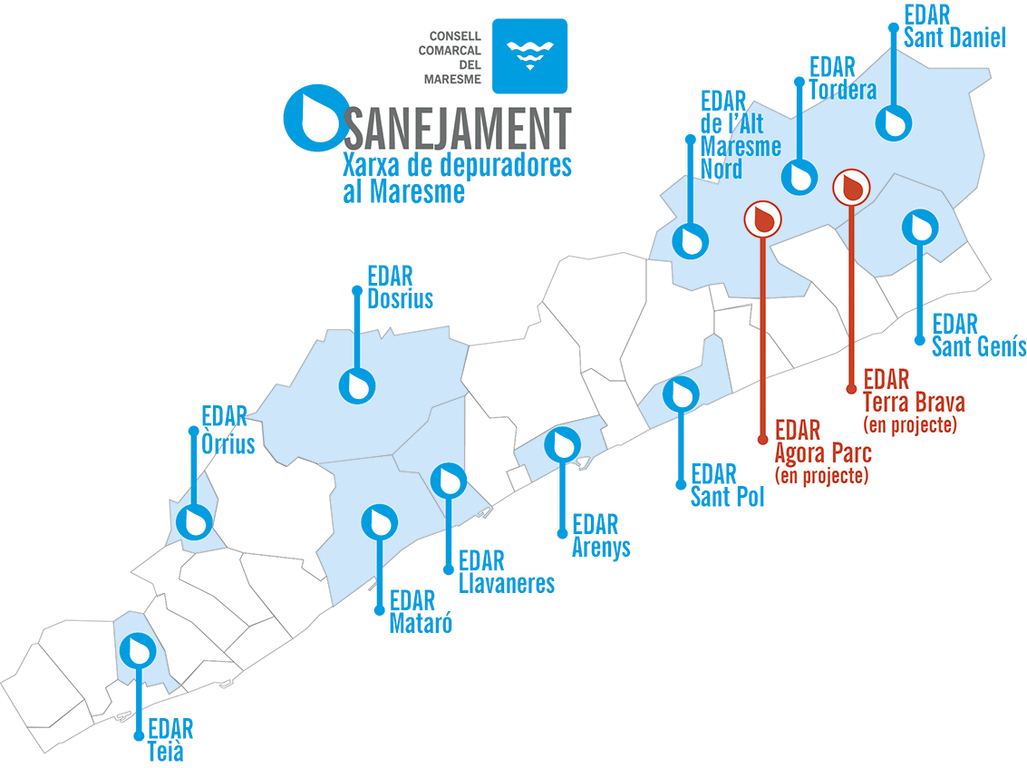 MAPA COMARCA EDARs